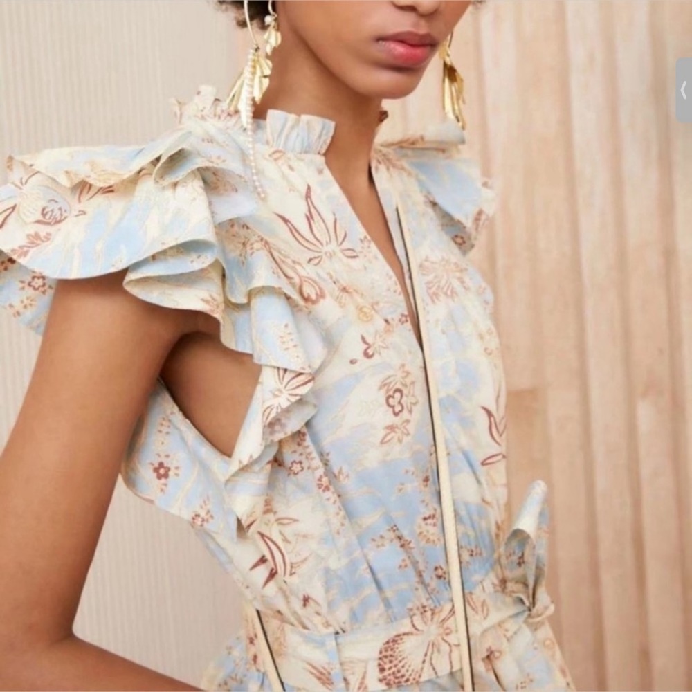 Ulla Johnson Lulua Mini Dress Sz 6 - Picture 4 of 6